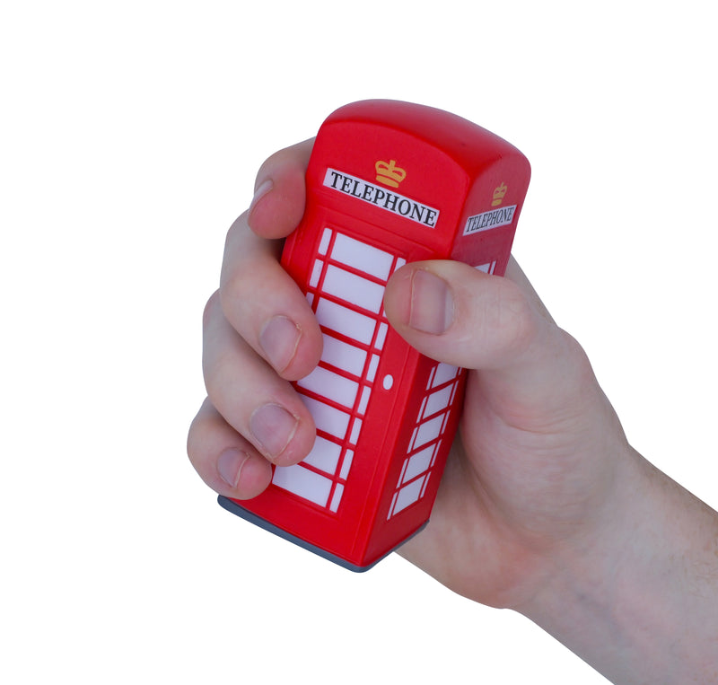 Red Telephone Box Stress Toy