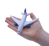 Union Jack 787 plane Stress Toy