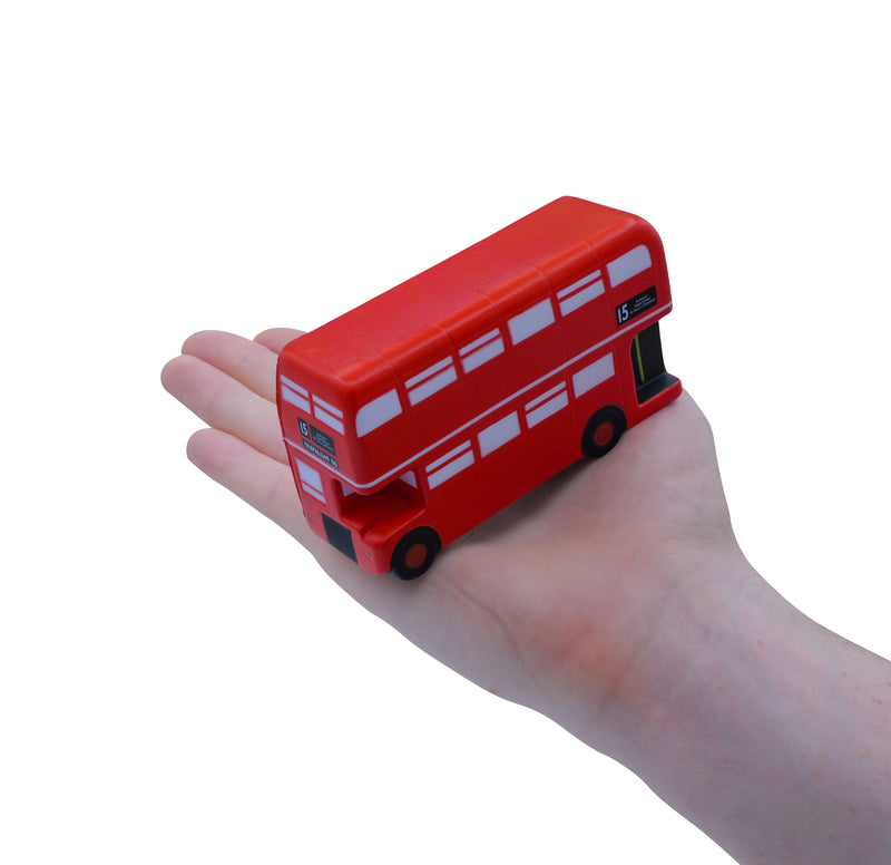 Vintage London Bus Stress Toy