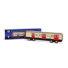 Tube Train Wooden Nightlight