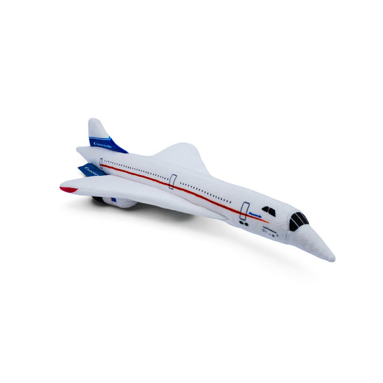 Concorde Supersonic Jet Soft Toy