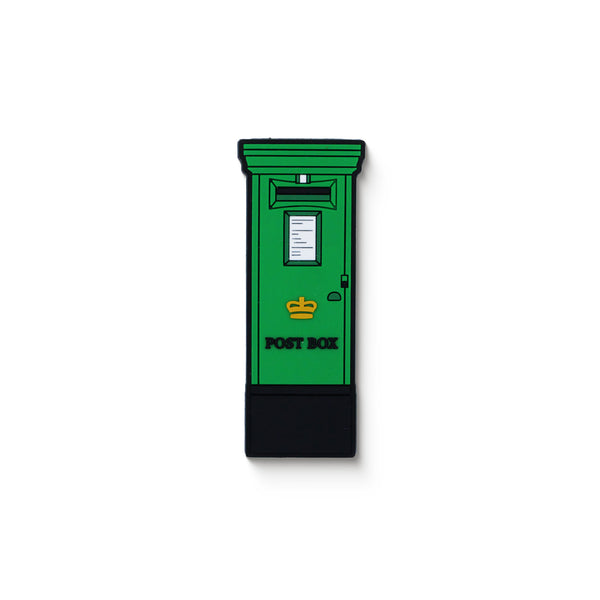 Green Irish Rubberised Post Box Magnet
