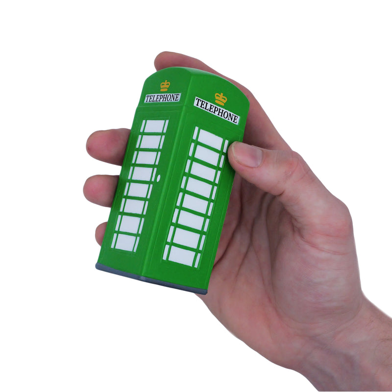 Green Irish Telephone Box Stress Toy