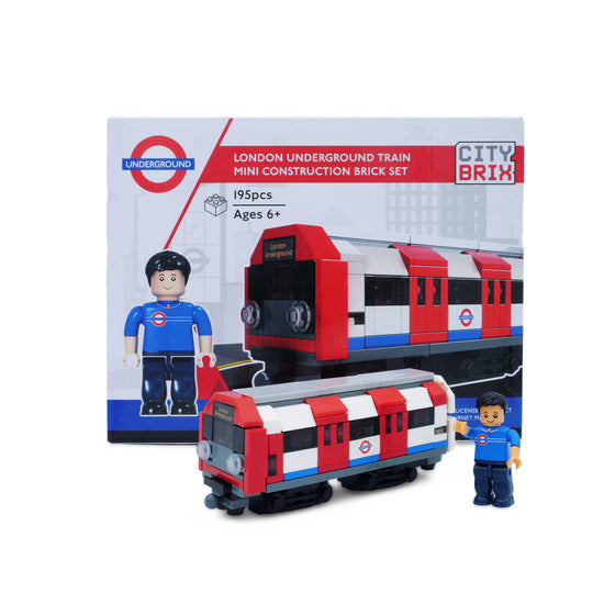 London Underground CityBrix Small Tube Train Brick Set