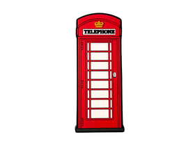Red Telephone Box Magnet