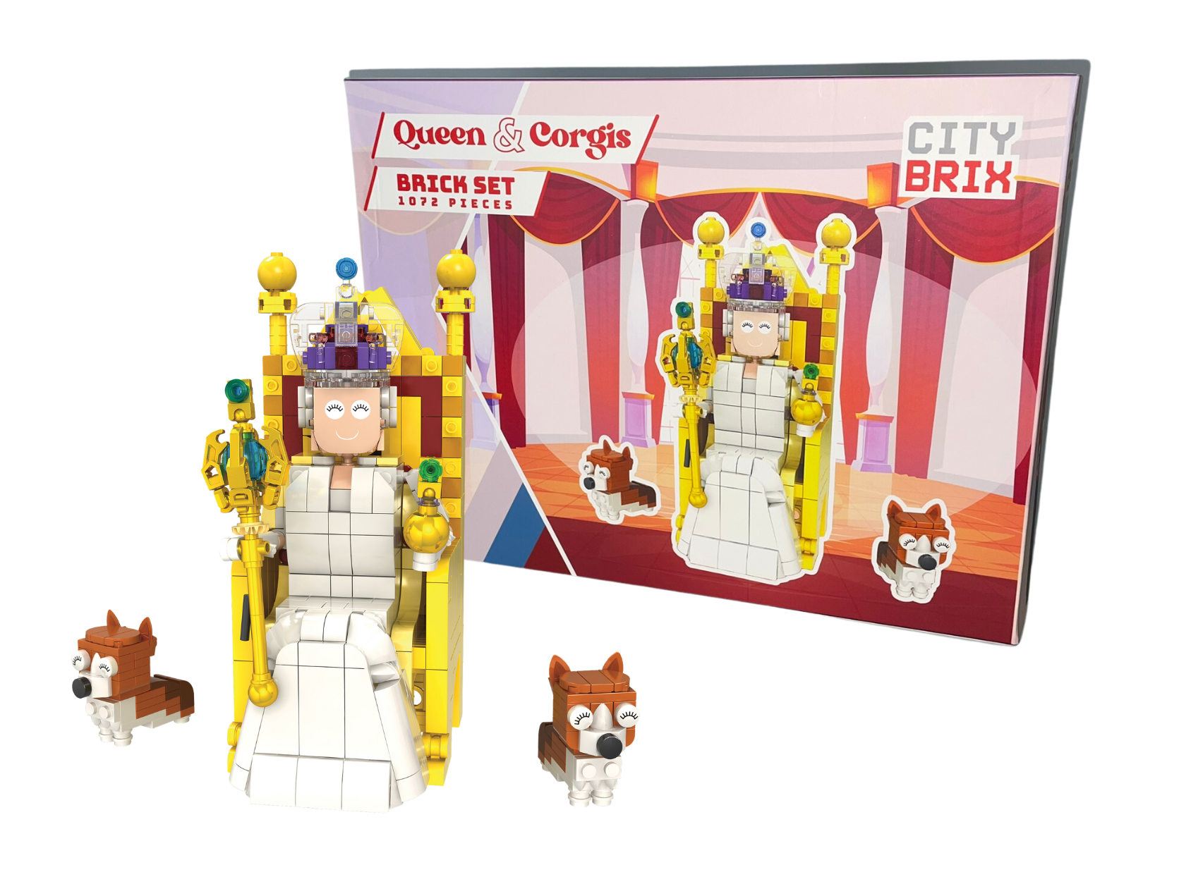 Lego online corgi set