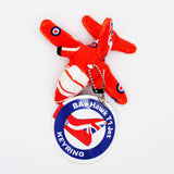 Red Arrows Jet Plush Keyring