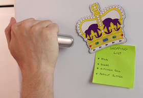 Royal Crown Fridge Magnet