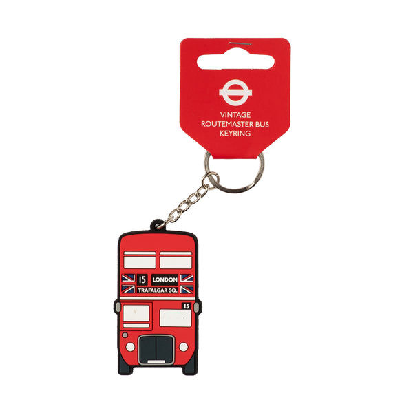 London Bus Front/Rear Keyring