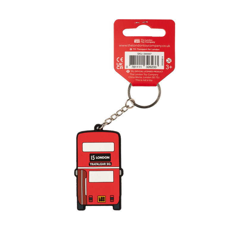 London Bus Front/Rear Keyring