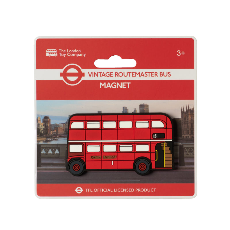 Vintage London Bus Magnet