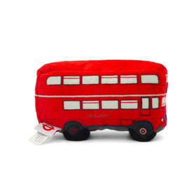 Vintage London Bus Dog Toy