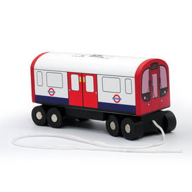 Tube Train Wooden Pull-Along