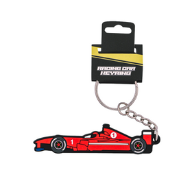 Red Racing Car Keyring