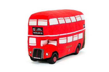 Vintage London Bus Soft Toy