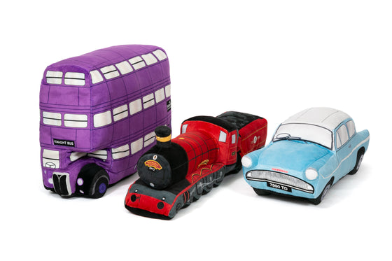 Harry Potter Vehicle Soft Toys Bundle - Large