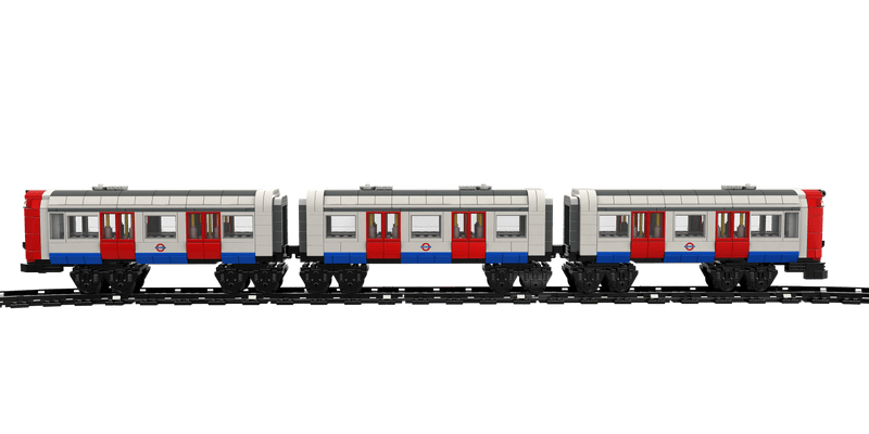 CityBrix London Underground Train Brick Set