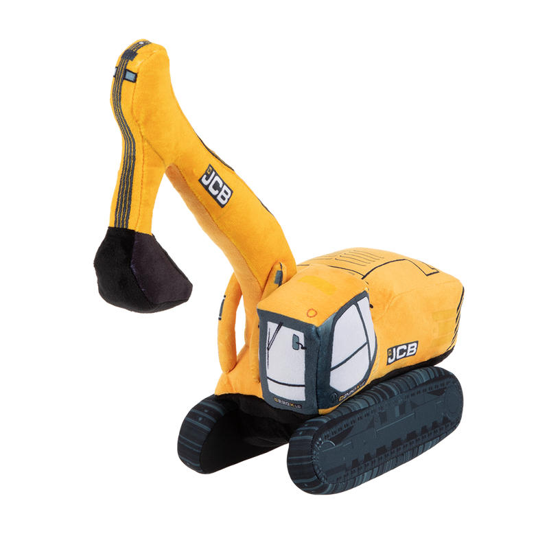 JCB 220X Excavator Digger Soft Toy