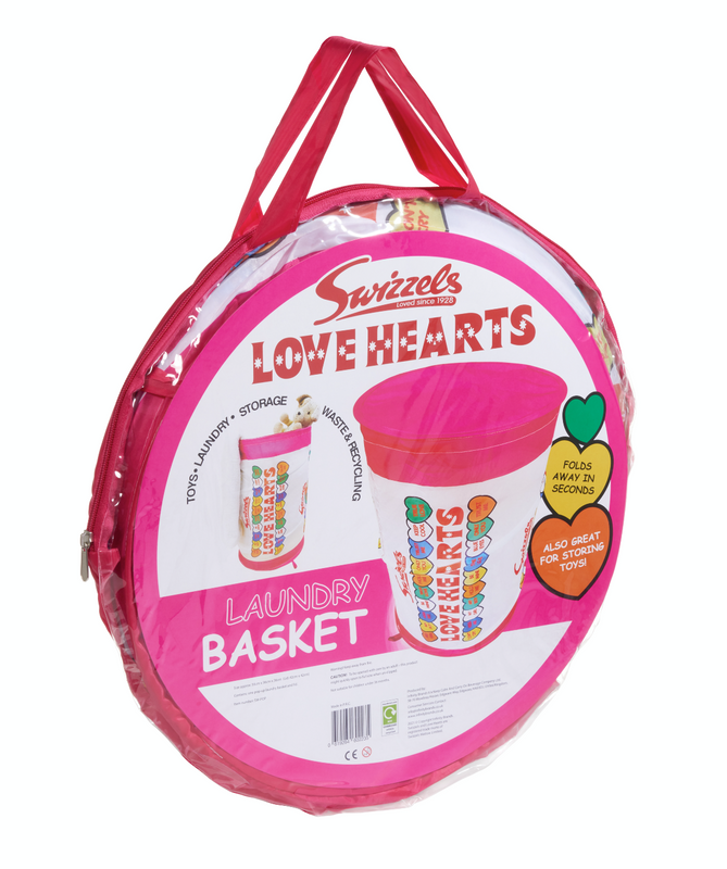 Swizzels Love Hearts Laundry Basket