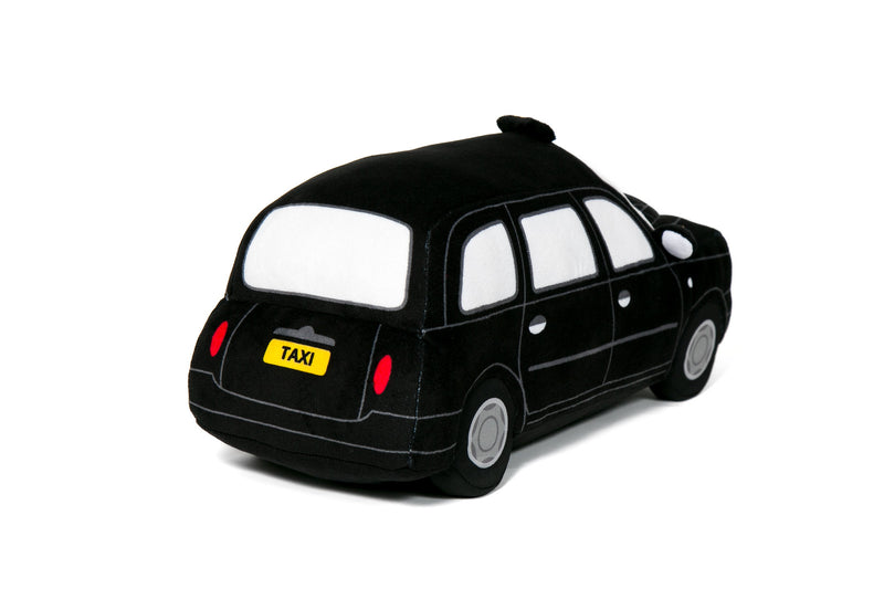 Black Taxi Cab Soft Toy