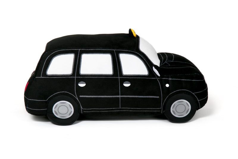 Black Taxi Cab Soft Toy