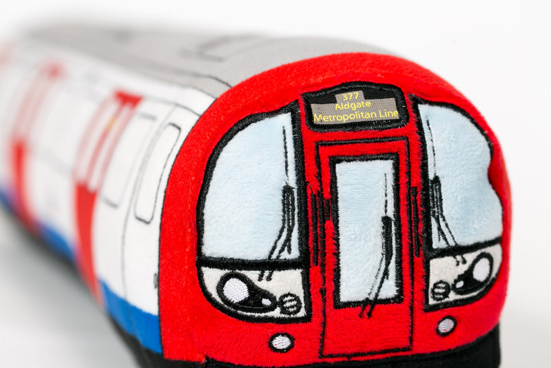 London Underground Tube Train Soft Toy
