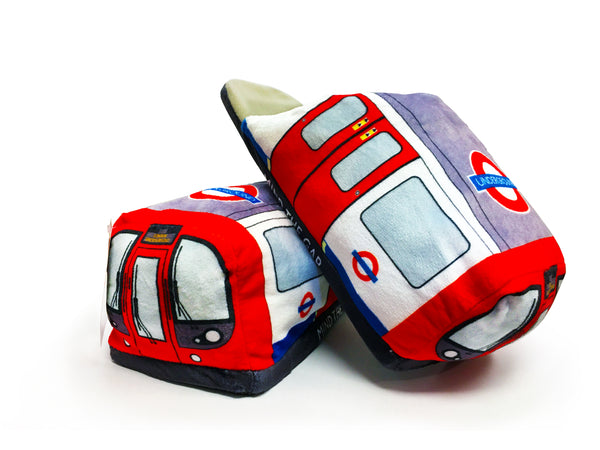 London Underground Tube Train Slippers